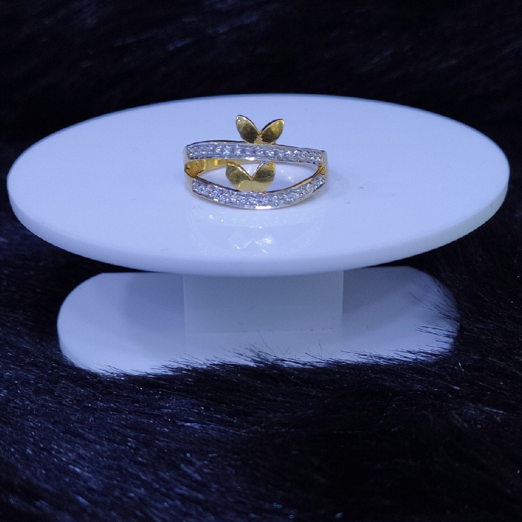 22KT/916 Yellow Gold Adalin Ring For Women