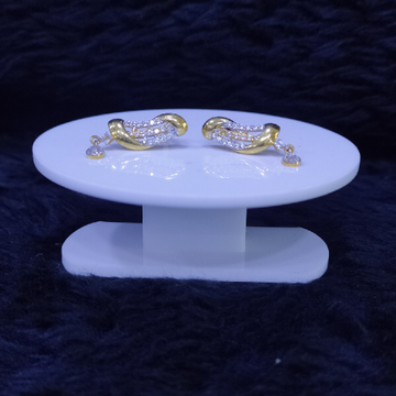 22KT/916 Yellow Gold Kesnio Earrings For Women
