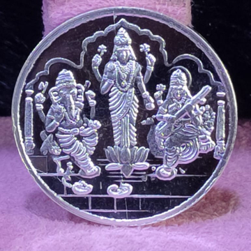 999 Silver Ten Gram Trimurti Silver Coin