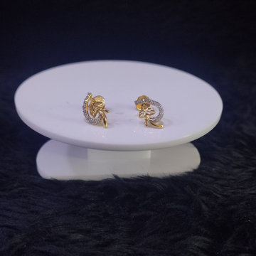 22KT/916 Yellow Gold Calynda Earrings For Women