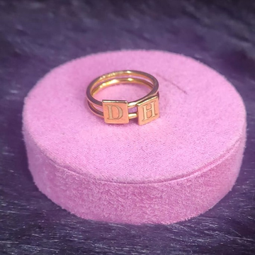 22Kt Yellow Gold Fragrant Love Ring For Women