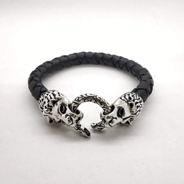 92.5 Silver Leader Bracelet For Men