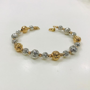 22Kt Yellow Gold Vertical Fancy Ball Rodiyam Brece...