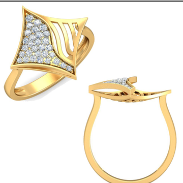 22Kt Yellow Gold Lavishi Floral Ring For Women