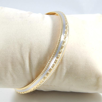 22KT Yellow Gold Delighted Rhodium Plated Brecelet...