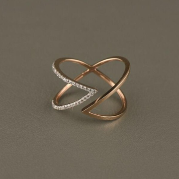 18KT Rose Gold Cayanne Ring For Women