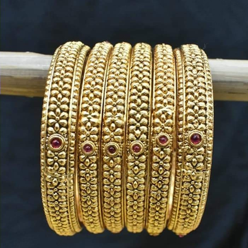 22KT yellow Gold 6Pices Set Bangles vocal For Loca...