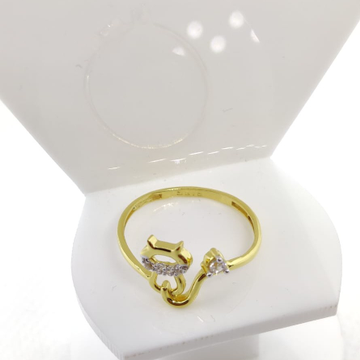 22KT Yellow Gold Azmik Ring For Women