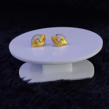 22KT/916 Yellow Gold Lyme Earrings For Women