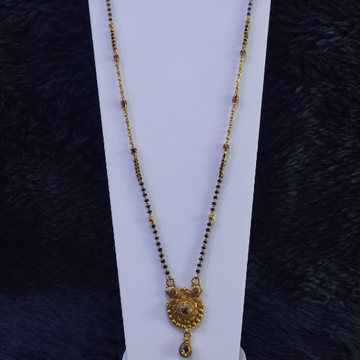 22KT/916 Yellow Gold Dhanishta Mangalsutra For Wom...