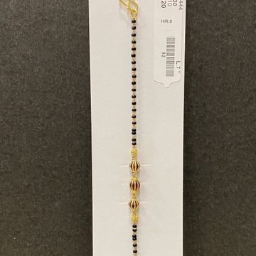 22KT/916 Yellow Gold Shalumi Mangalsutra Bracelet...