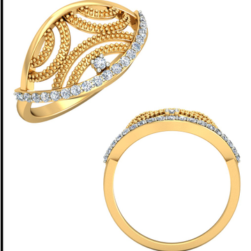 22KT Yellow Gold Centauras Ring For Women
