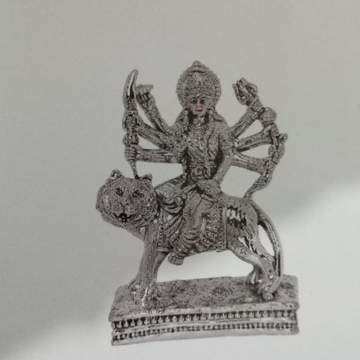 92.5 Sterling Silver Durga Idol Statue