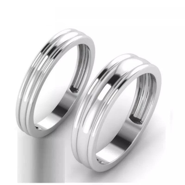 950 Platinum Theor Band Cople Ring For Unisex