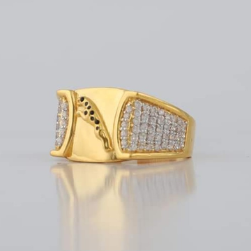 22KT/916 Yellow Gold Melvin Jaguar Ring For Men