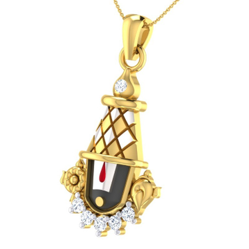 22KT Gold Balaji Pendent For Women And Men