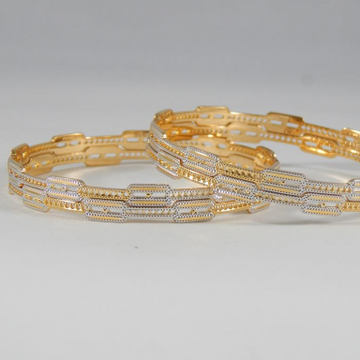 22KT Yellow Gold Desirous Charm Bangles  for Women