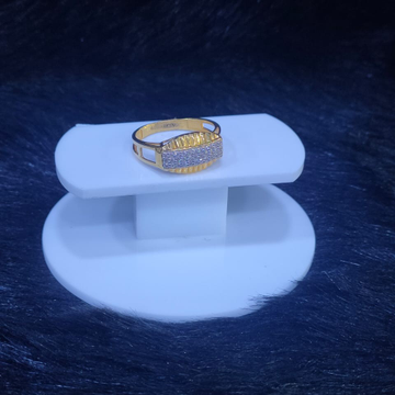 22KT/916 Yellow Gold Coligny Ring For Men