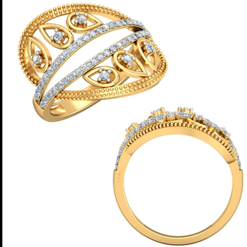22KT Yellow Gold Cerelia Ring For Women