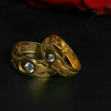 Fancy Couple Ring 916