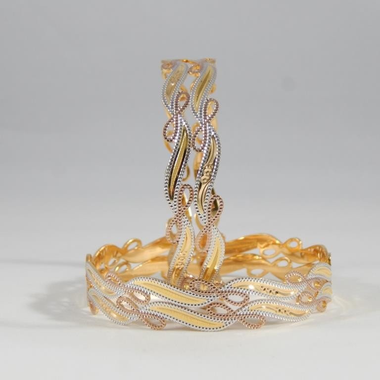 22kt Yellow Gold Keyuri Bangles for Women