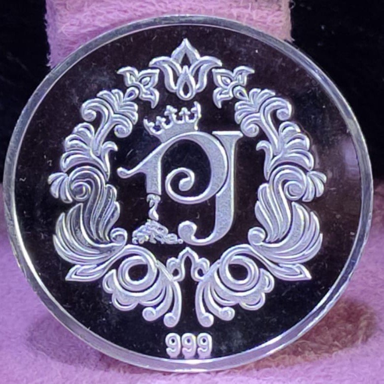 999 Silver Ten Gram Laxmi Ji Silver Coin