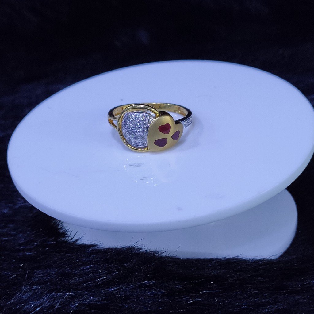 22KT/916 Yello Gold Vanoch  Ring For Women