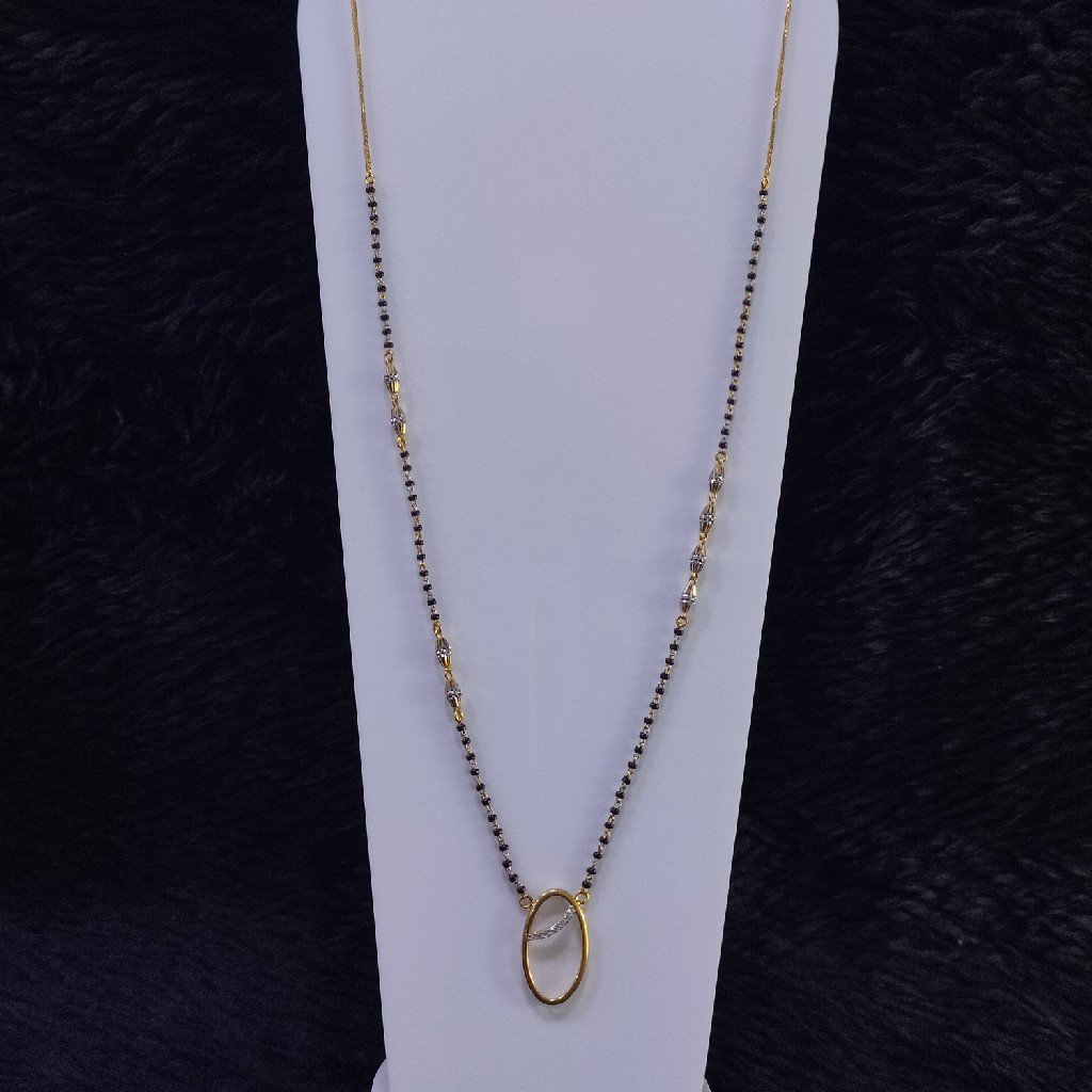 22KT/916 Yellow Gold Varini Mangalsutra For Women