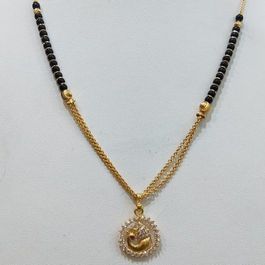 22KT/916 FANCY FALVI MANGALSUTRA  GMS-031
