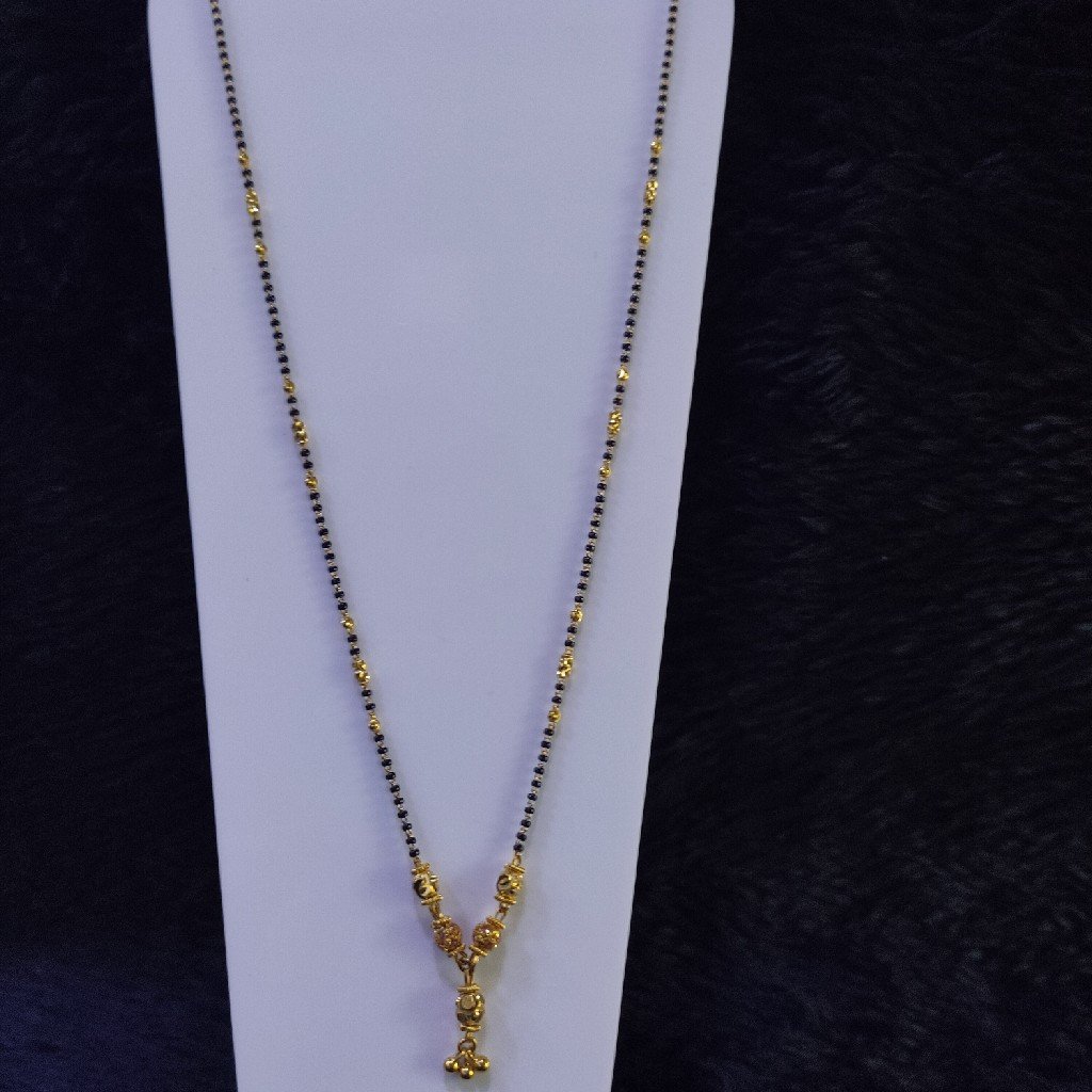 22KT/916 Yellow Gold Arpana Mangalsutra For Women