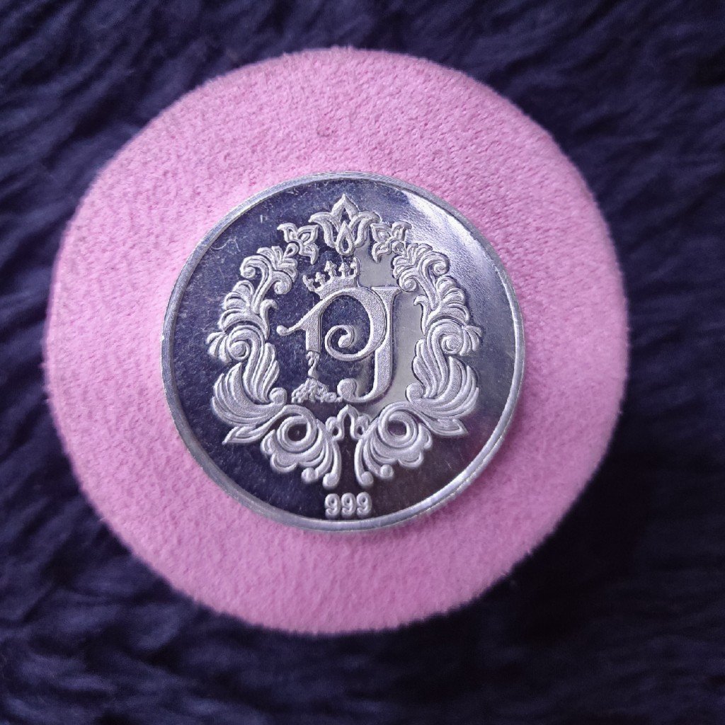 999 silver ten (10)gram customise  silver coin