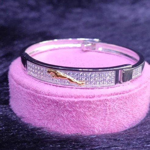 Buy quality 1 gram gold cotting jaguar design bracelet in Ahmedabad