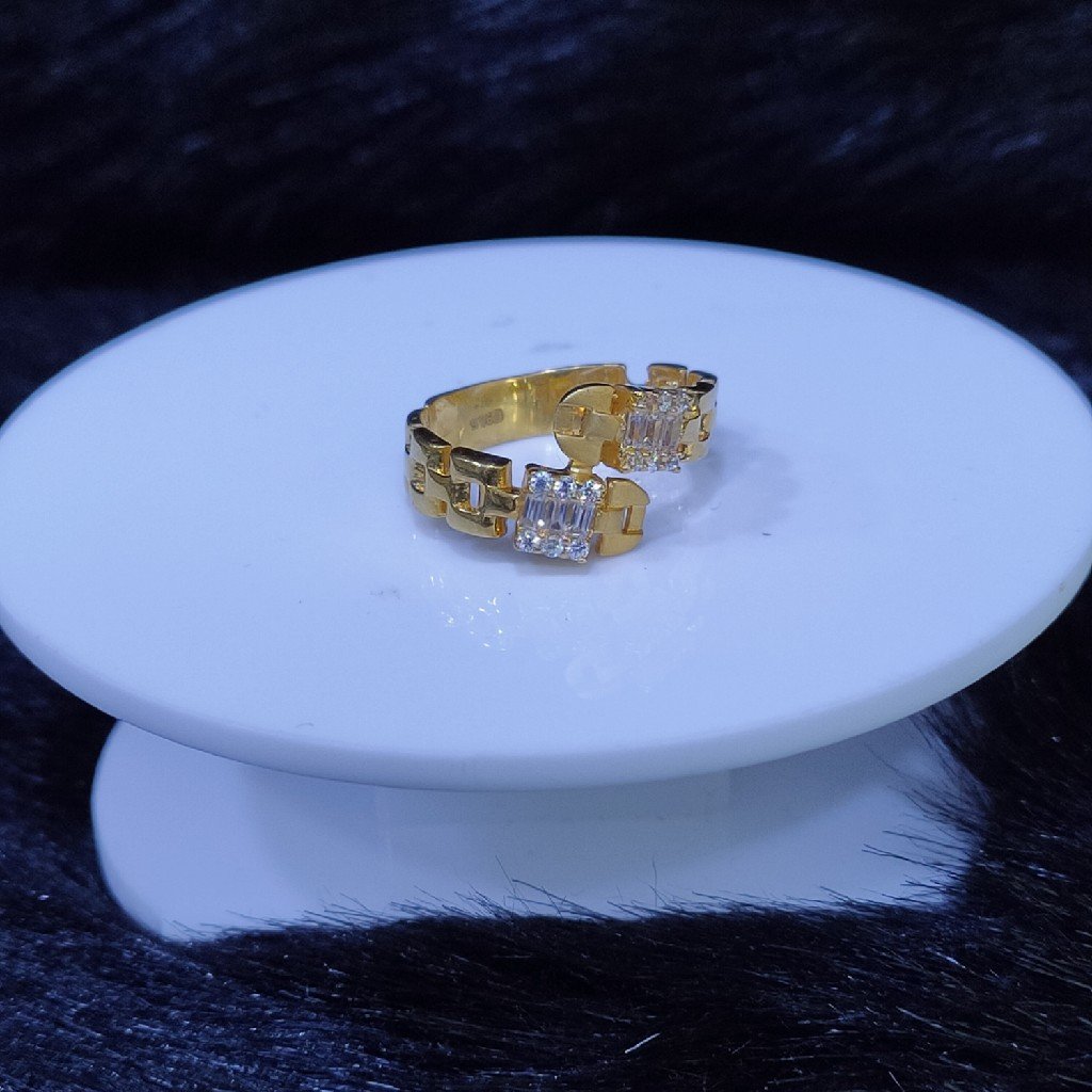 22KT/916 Yellow Gold Ziva Ring For Women